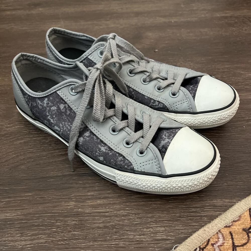 Converse All Star Low Top CT Overlay OX Smoke Gray sneaker - RARE